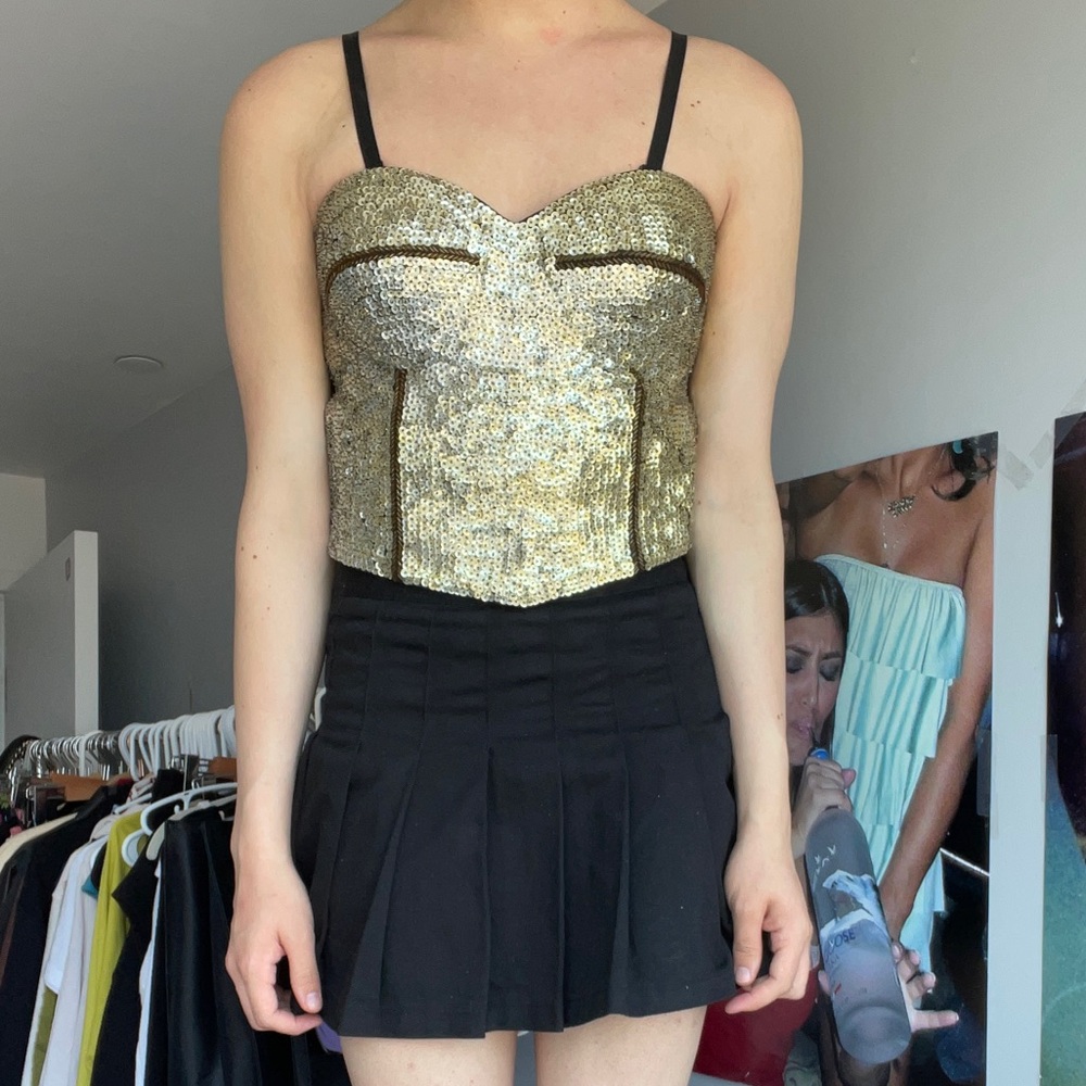 80’s Sequins Bra Top